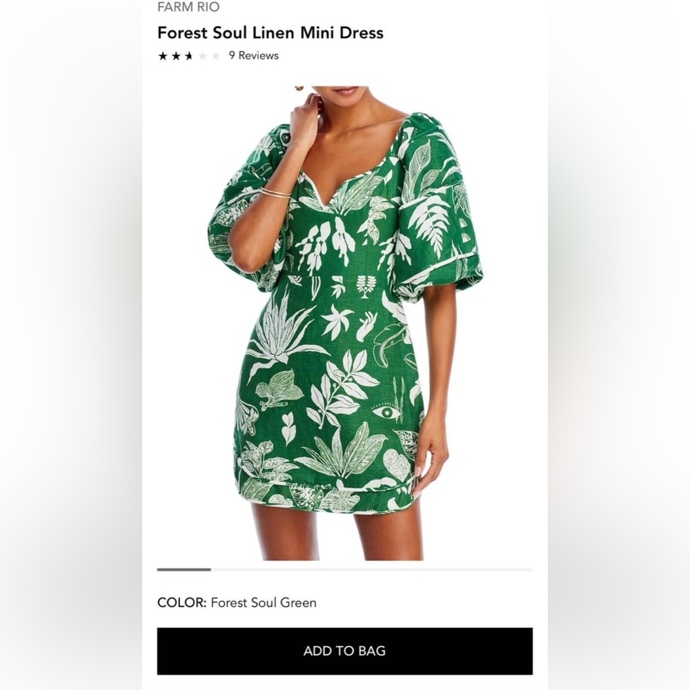 Selling my brand new Farm Rio dress.